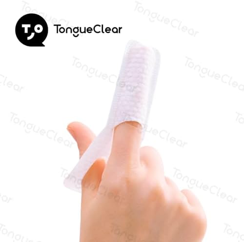 Disposable Finger Toothbrush for Adults, 60pcs, Oral Brush ups for Teeth Cleaning, Gum Cleanning, Finger Teeth Wipes, Oral mucosa Cleaner, Mint Flavor