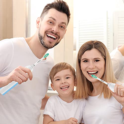 Replacement Heads for Philips Sonicare E-Series - Ofashu Brush Head Compatible with Essence Xtreme Elite Advance 7022 5610 White, 6 Packs Screw-on Electric Toothbrush