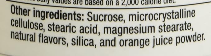 Nutrition Works Vitamin C Chewable, Supports Immune System, Potent Antioxidants, 50 Servings (Pack of 2)