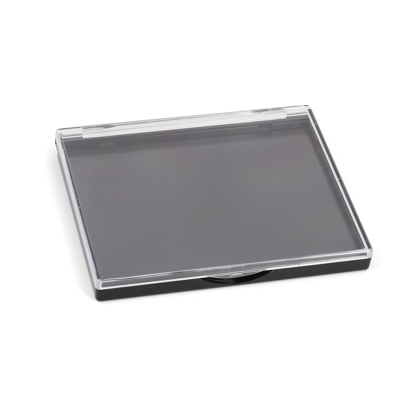 AJLTPA Magnetic Makeup Palette with Clear Top, 5 Pack Empty Eyeshadow Palettes depots Travel Storage Box for DIY Cosmetics Bronzer Highlights Powder (Small Palette - 4.8" x 4")
