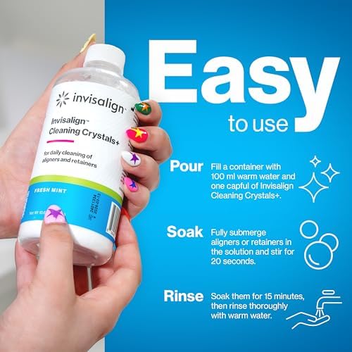 Invisalign Cleaning Crystals+, Mint