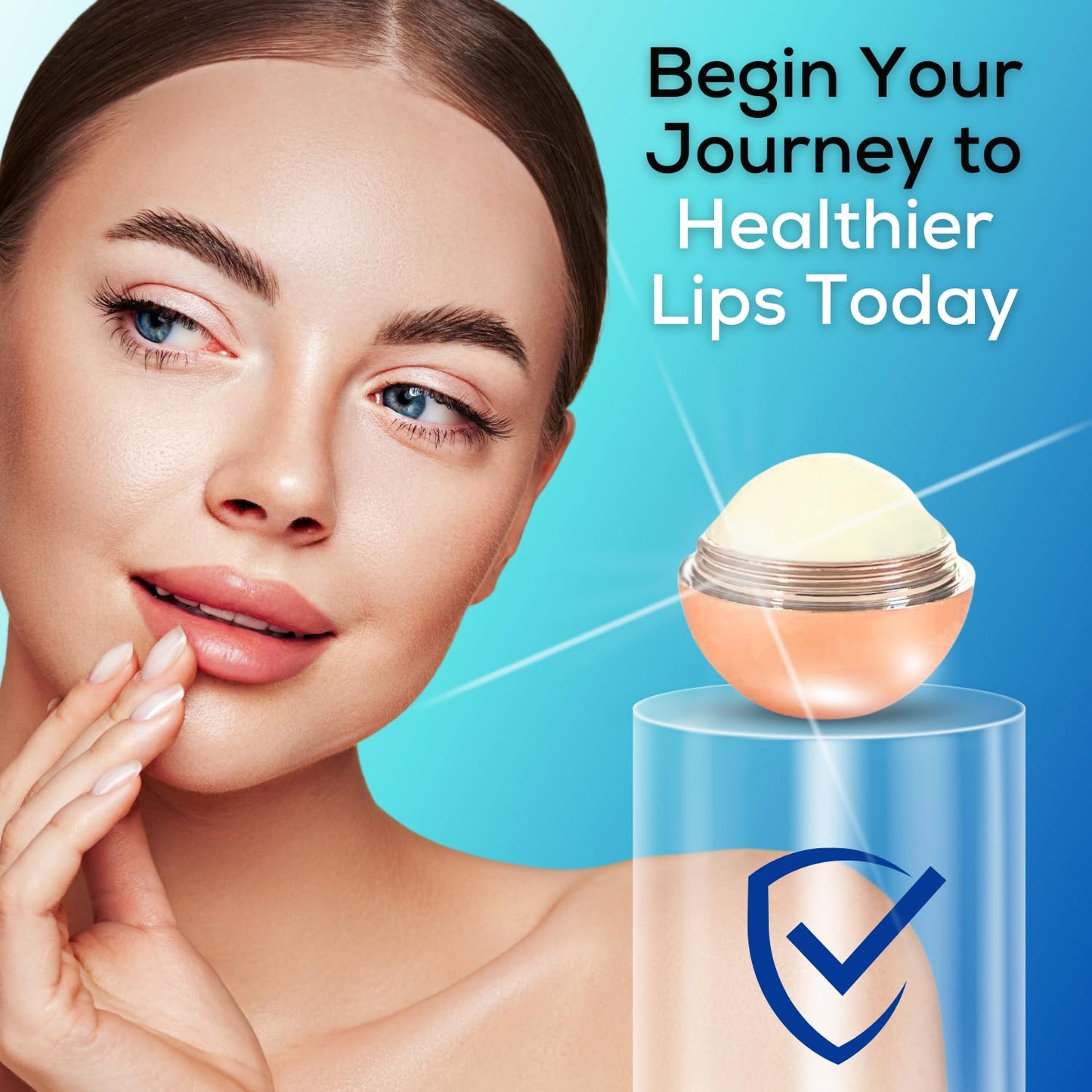 Soft Beso Lip Balm (Rose Gold-Vanilla)
