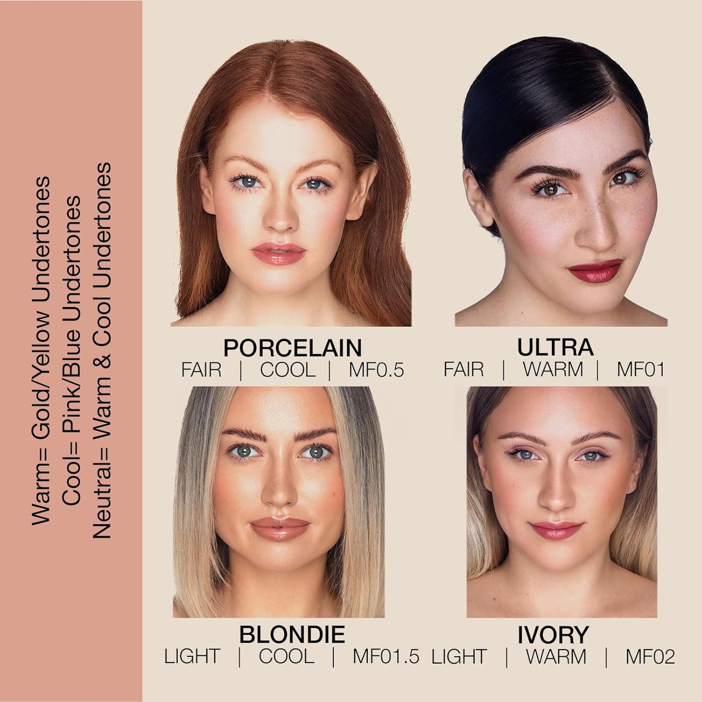 bellapierre Mineral Foundation SPF 15 - Loose Powder Foundation | Vegan & Cruelty Free Natural Makeup | Full Coverage Matte Finish | Hypoallergenic | Oil & Talc Free - 0.32 Oz - Brown Sugar