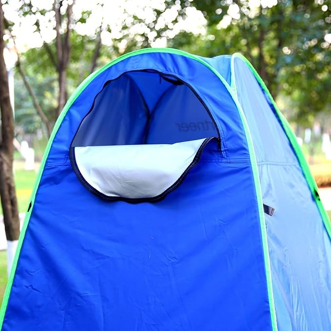 Sportneer Pop Up Privacy Shower Tent, Portable Changing Room Pop Up Changing Tent 75inches x 47inches x 47inches Shower Tent with Carry Bag for Camping & Beach, Easy Set Up, Foldable