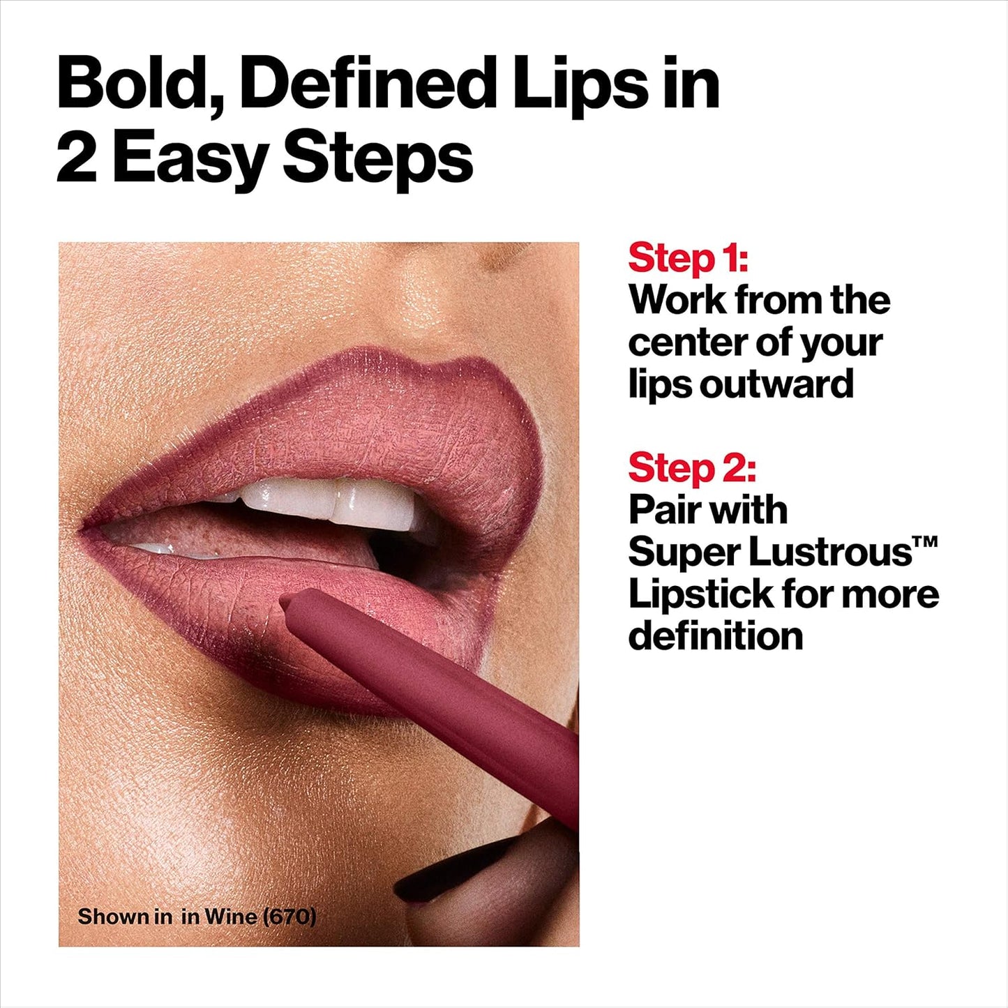 Revlon ColorStay Lipliner with Sharpener, Nudes 010, 0.01 Ounce (28 g)