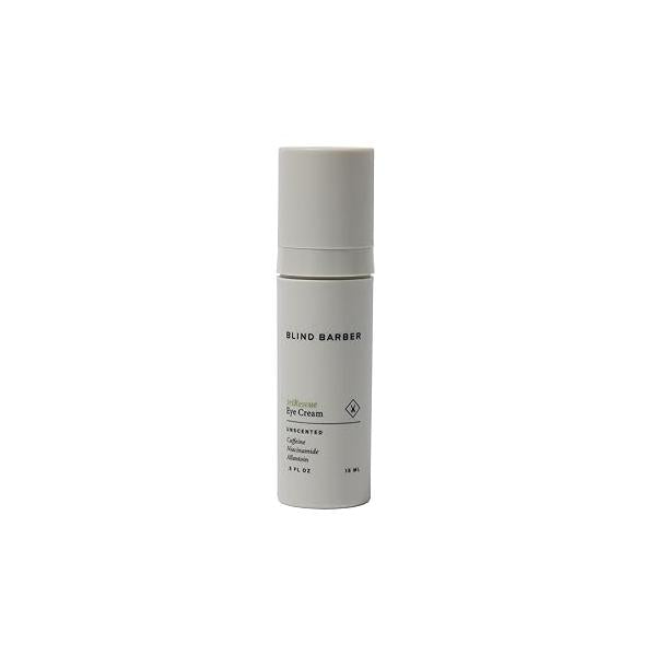 Blind Barber triRescue Eye Cream for Men - Formulated with Caffeine, Niacinamide & Allantoin to Illuminate Awaken Under Eyes Combat Dark Circles (0.5oz)