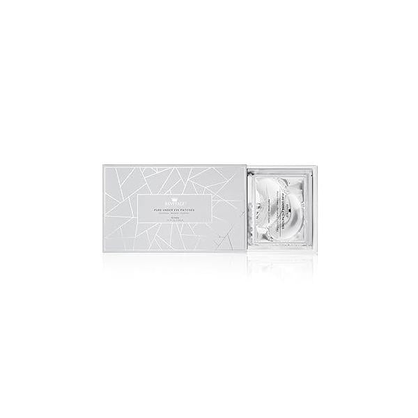 Pure Vegan Under Eye Patches, Helps Reduce Puffy Eyes & Dark Circles, Revitalise Dull Masks - Nourishes, Renews, Soothes (Packets 10 Pair)