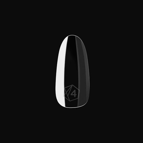 Aprés Gel-X Sculpted Round Medium Box of Nail Tips, 500pc Soft Gel Nail Tips, 11 Sizes 00-9, Nail Extensions