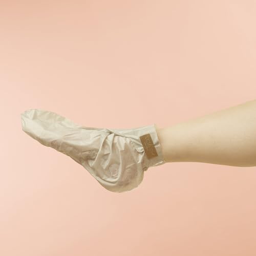 VOESH Collagen Socks, Collagen Socks for Dry Feet, Cracked Heel Repair, Moisturizing Socks, Spa Pedicure Treatment, Spa Socks, Foot Peel Masks, Vegan