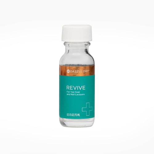 Dazzle Dry Revive - Polish and Top Coat Thinner, 0.5 oz (15 mL)