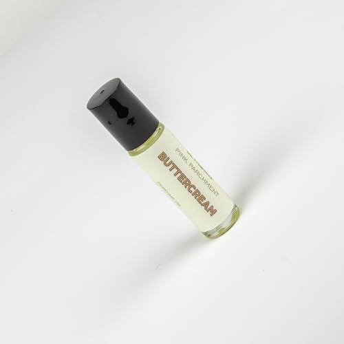 Buttercream Roll on Perfume Oil | .3 ounces Roll On Bottle | Sweet Gourmand Perfume Oil | Dessert Perfume Oil |Phthalate Free Fragrance | Perfume For Women