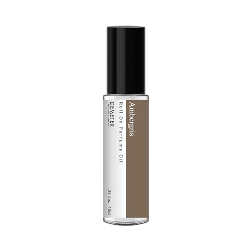 DEMETER Ambergris Roll On Perfume Oil, 0.33 Oz, Long-Lasting