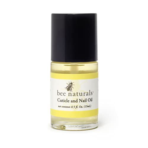 Bee Naturals Nail & Cuticle Oil Kit – Nourishing Nail Strengthener with Vitamin E, Olive & Avocado Oils – Lavender Lemon & Tea Tree Aromatherapy – Easy Pen Applicator for Healthy, Revitalized Nails