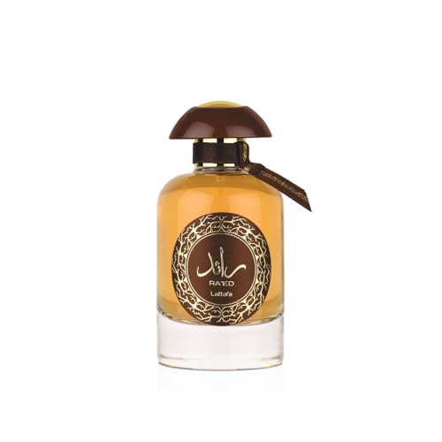 Lattafa Perfumes Ra'ed Oud for Unisex Eau de Parfum Spray, 3.4 Ounce
