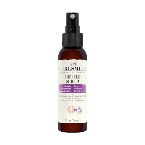 CURLSMITH - Miracle Shield, Protein-Rich Hair Protection Spray for All Curl and Hair Types (2 fl oz)