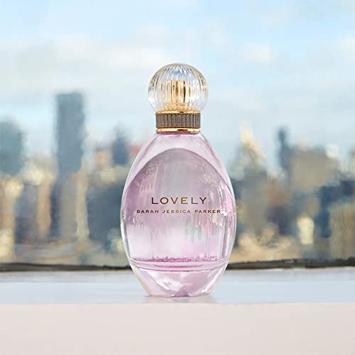 Sarah Jessica Parker - 2 Piece Collection with Eau De Parfum and Body Mist Spray in Iconic Lovely Fragrance - Women's Perfume Gift Set - Notes of Mandarin, Bergamot, Lavender, and Apple - 2 pc