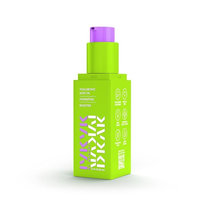 IYKYK By Makari Hyaluronic Acid 2% Hydrating Face Serum, Moisture Booster with Vitamin B5, Aloe & Kelp for Deeply Hydrated, Plump, Rejuvenated Skin, Vegan Facial Serum, No Fragrance, Paraben & Sulfate