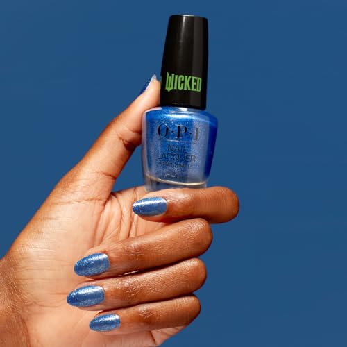 OPI Nail Lacquer Nail Polish | Opaque Crème Metallic Shimmer Chip Resistant Nail Polish | Wicked Limited Edition Holiday Collection