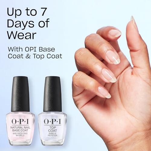 OPI Nail Lacquer Nail Polish | Opaque Light Purple Crème Chip Resistant Nail Polish | Vegan, Fast Drying, Streak Free