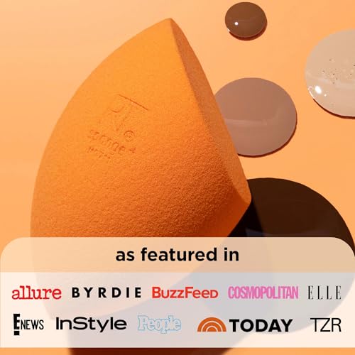 Real Techniques 6 Piece Everyday Essentials Makeup Brush Set, Includes 4 Brushes & 2 Makeup Sponges, For Foundation, Blush, Bronzer, Contour, Eyeshadow, & Powder, Travel Gift Set, Cruelty-Free & Vegan