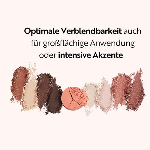 M. Asam Magic Finish Elegant Vibes Palette (8 x 0.03 oz + 1x 0.14g) - Eye Shadow Palette, 8 Harmonizing Eyeshadow Shades & Blush, High Color Payoff, Satin-touch Texture, Enriched With Vitamin E
