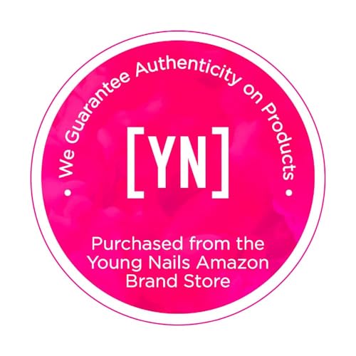 Young Nails Mission Control Gel Paint for Nails, Precision Gel Paint for Detailed Nail Art, Cure with Zero Tacky Layer, 5 grams.