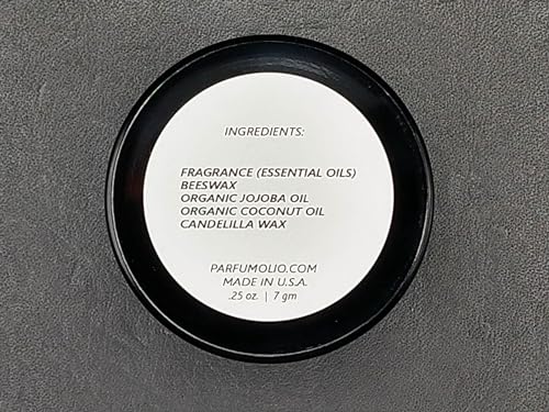 Baby Powder Solid Perfume Unisex Portable Non-Spill Fragrance Concentrated Long Lasting 7gm / 0.25 oz