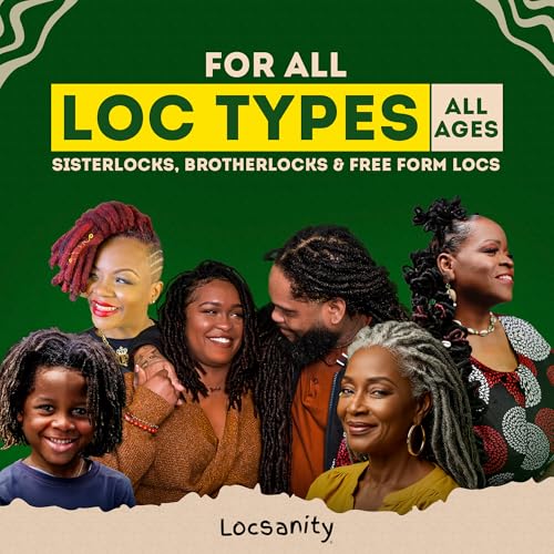Locsanity Daily Moisturizing Refreshing Spray - Rose Water and Peppermint Hair Scalp Moisturizer for Locs and Dreadlocks (12oz)