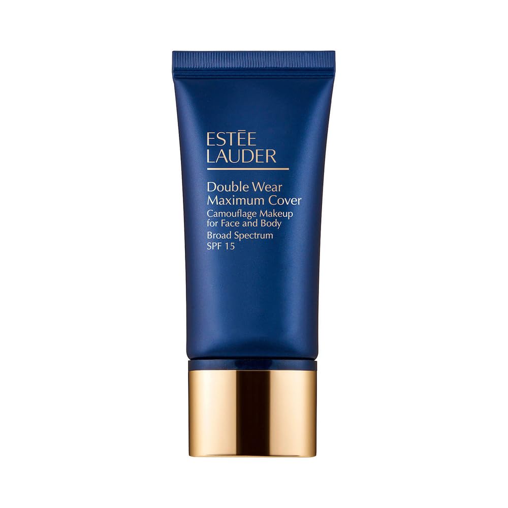 Double Wear 24-Hour Maximum Cover Camouflage Foundation for Face and Body SPF 15 | Covers Scars & Tattoos, 1.0 Fl Oz, 4N2 Spiced Sand