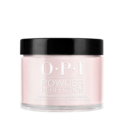 OPI Powder Perfection Let Me Bayou a Drink | Sheer Soft Pink Pearl Nail Dipping Powder | Acrylic Alternative
