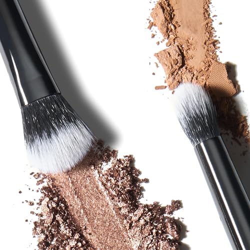 LAURA GELLER NEW YORK Shadow Skills Eyeshadow Professional Vegan Makeup Brush Set | Apply Eyeshadow & More - Pack of 4