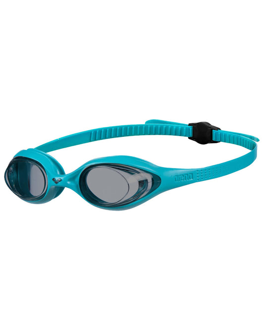 ARENA Unisex Adult Spider Swimming Goggles Beginners Men and Women Anti-Fog No Leaking for Fitness Swimming, Non-Mirror Lens, Smoke/Mint/Black
