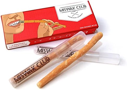 Natural Teeth Whitening Kit/Natural Toothbrush for Whiter Teeth, Fresher Breath, While Being Chemical Free