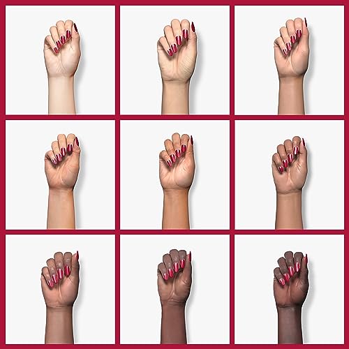 essie Gel Couture Longwear Nail Polish, Summer 2020 Sunset Soiree Collection, Berry Nail Color With A Cream Finish, Sequins on the Rocks, 0.46 fl oz (packaging may vary)