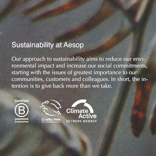 Aesop Geranium Leaf Body Cleanser and Shampoo | Paraben, Cruelty-free & Vegan | 16.9 oz