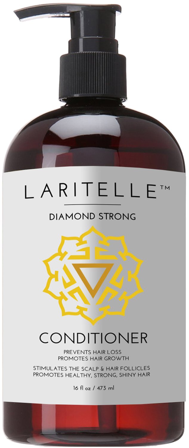Organic Anti-Thinning Conditioner Diamond Strong 16 oz. Rosemary, Ginger, Cedarwood. Promotes Hair Growth, Prevents Hair Loss GF