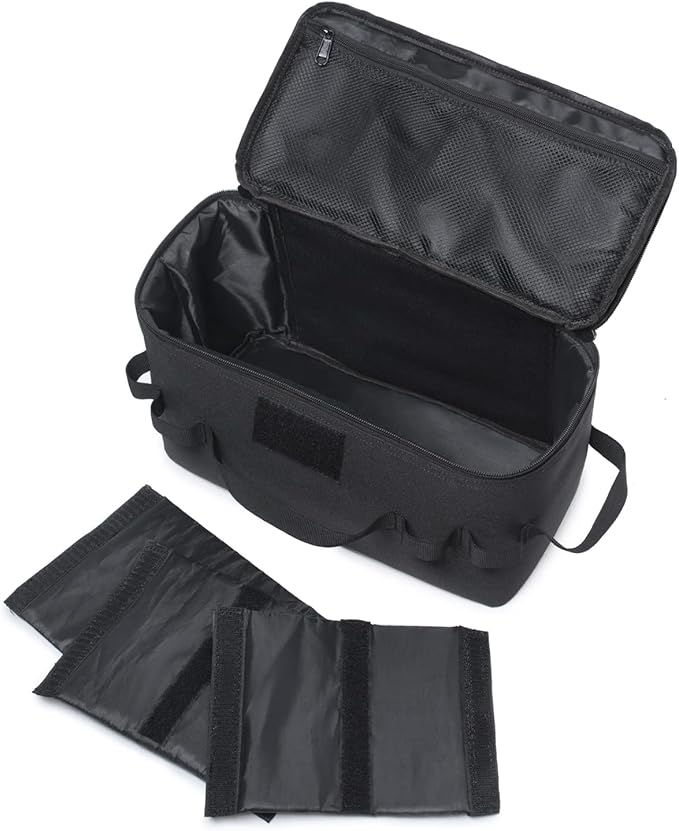 Tactical Camping Storage Bag 11L Tactical Utility Tote Bag Camping Cookware Organizer Trunk Organizer with Shoulder Strap