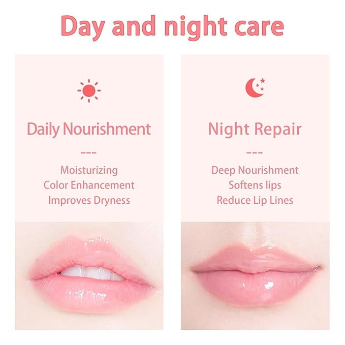 6 PCS Bee Lip Balm Honey Pot, Honey & Strawberry & Watermelon & Apple Lime & Cherry & Mint Lip Sleeping Mask Overnight, Bee Lip Balm Honey Pot Hydrating Prevention Dry and Cracked Lip Scrubs (Set B)
