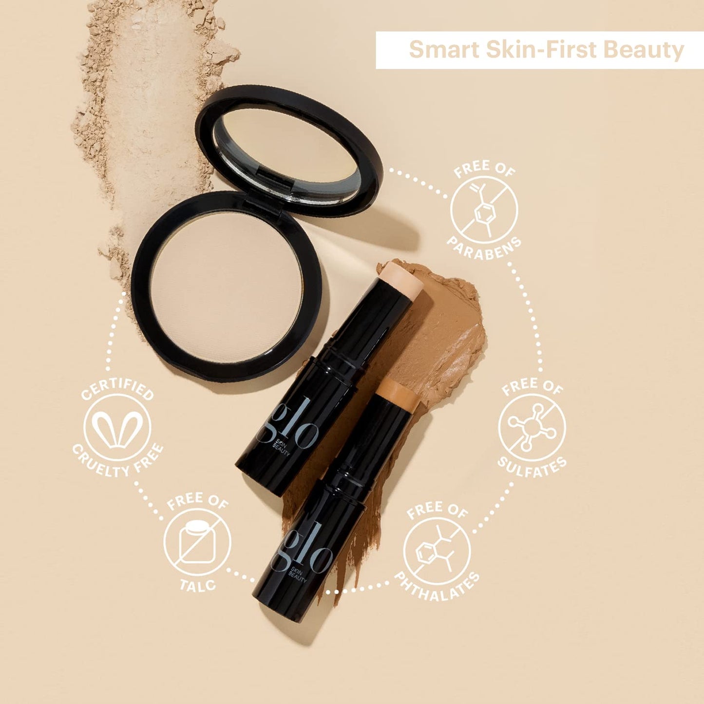 Glo Skin Beauty Lip Gloss | Color and Shine with Lip Nourishing Ingredients, without Stickiness, (Cupcake)