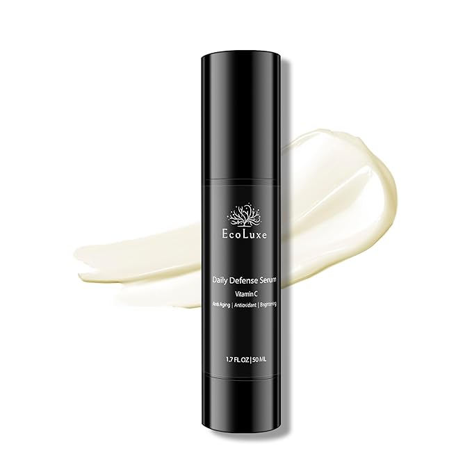 Vitamin C Face Serum – Daily Defense Brightening & Antioxidant Complex for Anti-Aging, Dark Spots & Smooth, Radiant Skin