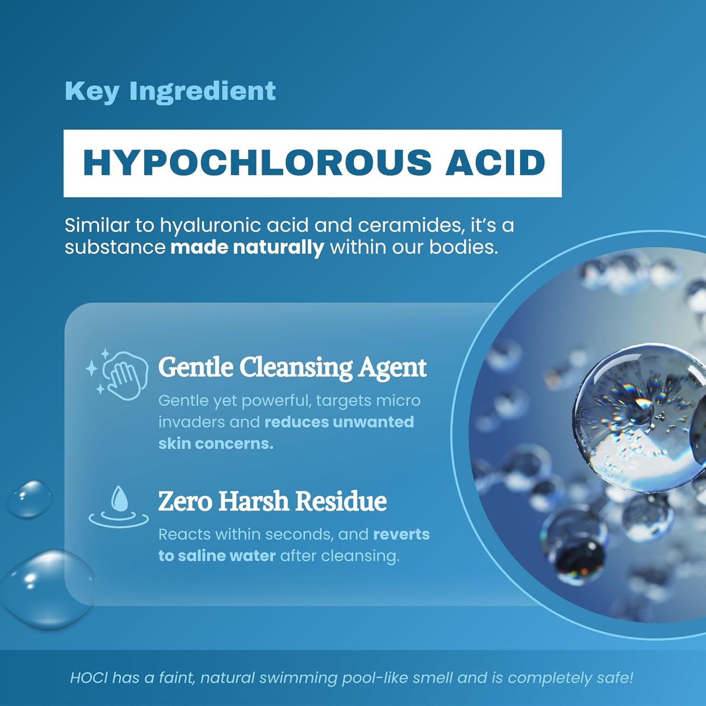 Hypochlorous Acid Spray – HOCl Face & Body Mist for Acne, Eczema & Irritation – Multi-Purpose Skin Repair – Eyelid Cleanser, Post-Workout/Procedure, Scalp & Sensitive Skin (2 oz+6.8 oz)