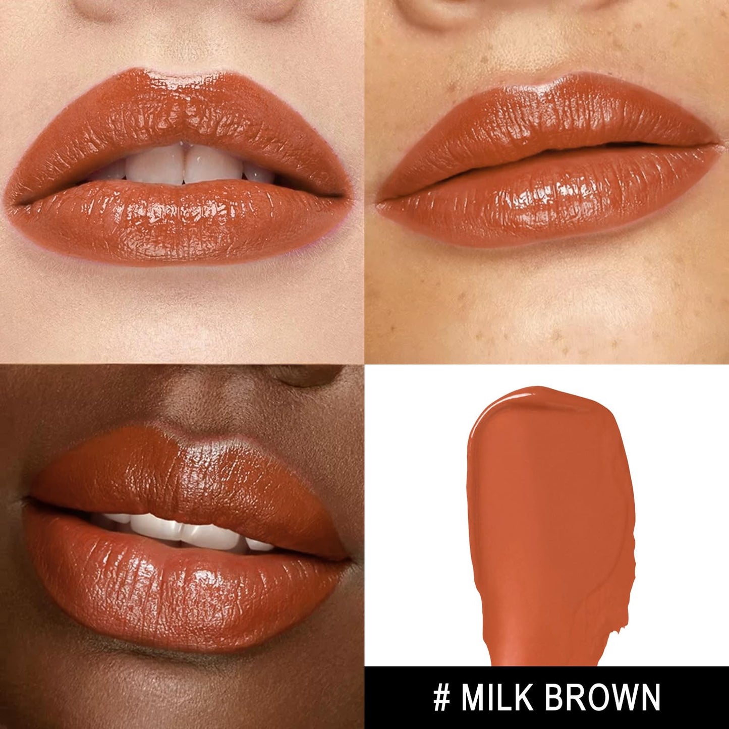 3Pc Moisture Lipsticks for Women Nude Pink Red Lipstick Hydrate Tinted Lip Balm for Dry Cracked Lips Glossy Lip Color, MA55/62/63