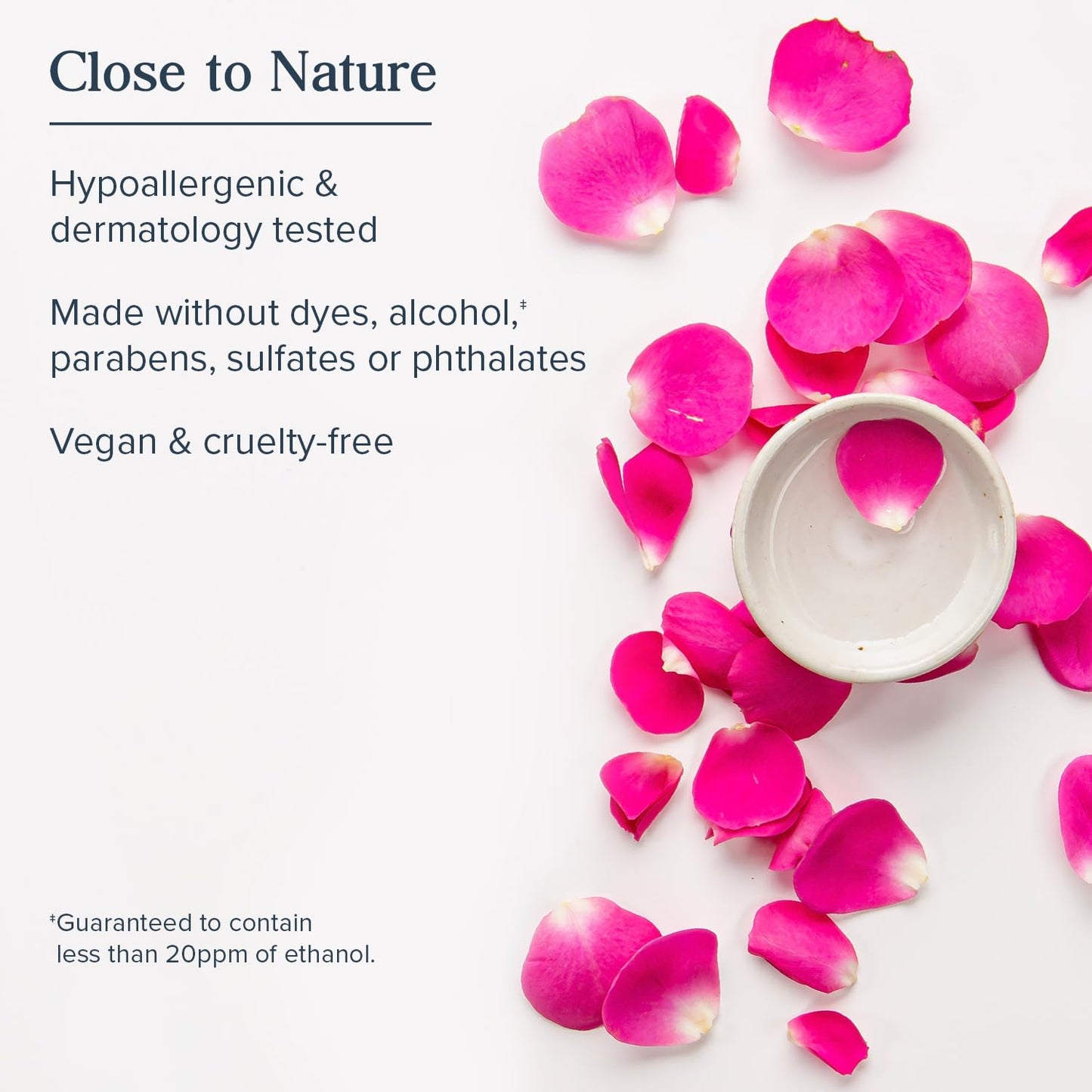 HERITAGE STORE Rosewater & Glycerin, Hydrating Facial Mist for Dry Combination Skin Care, Rose Water Spray for Face with Vegetable Glycerine, Made Without Dyes or Alcohol, Vegan, 8oz