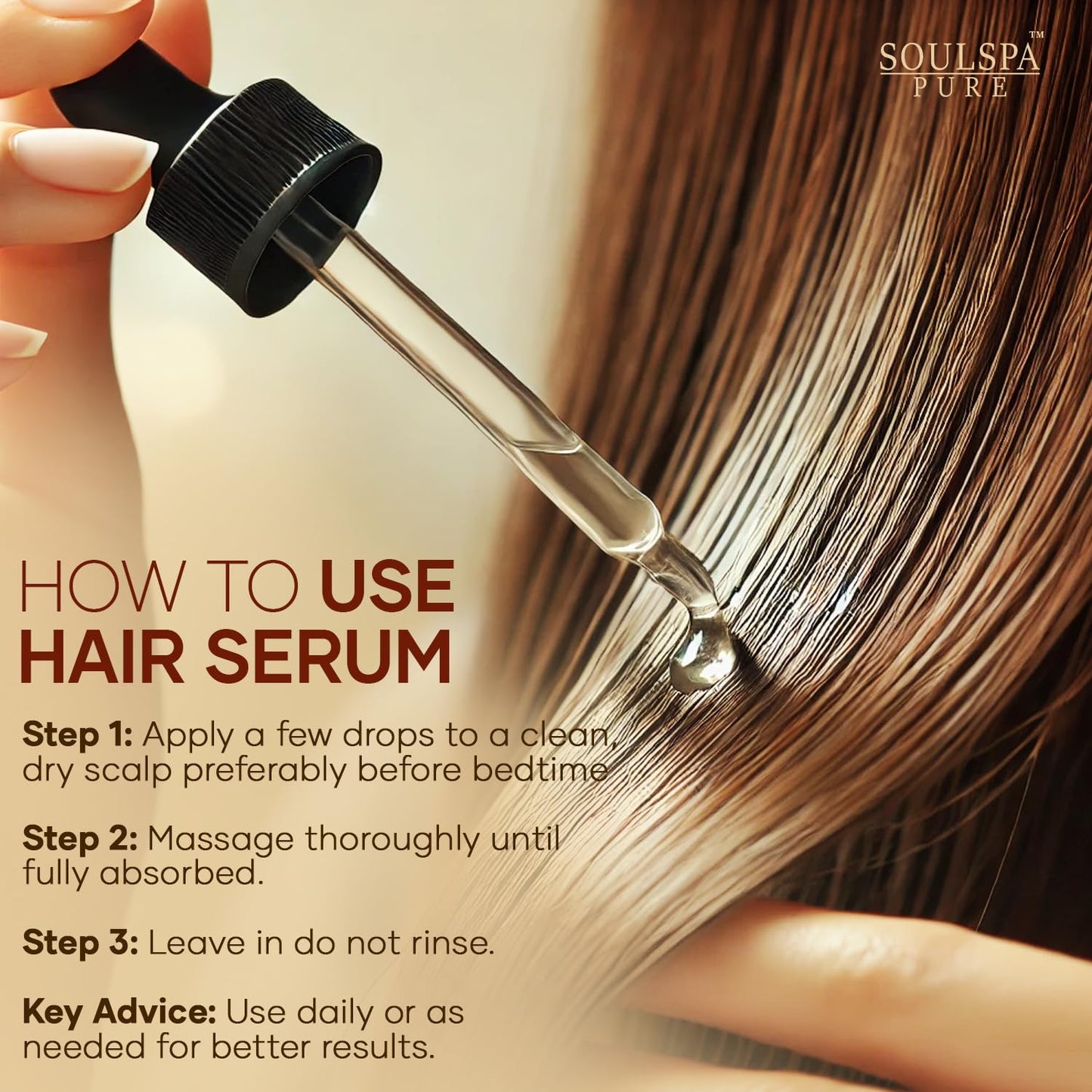 Hair Growth Serum for Women and Men - Advanced Peptide Hair Growth Oil - Revitalizing Treatment for Thinning Hair & Scalp Nourishment, Thickening Serum for All Hair Types - 2 fl oz