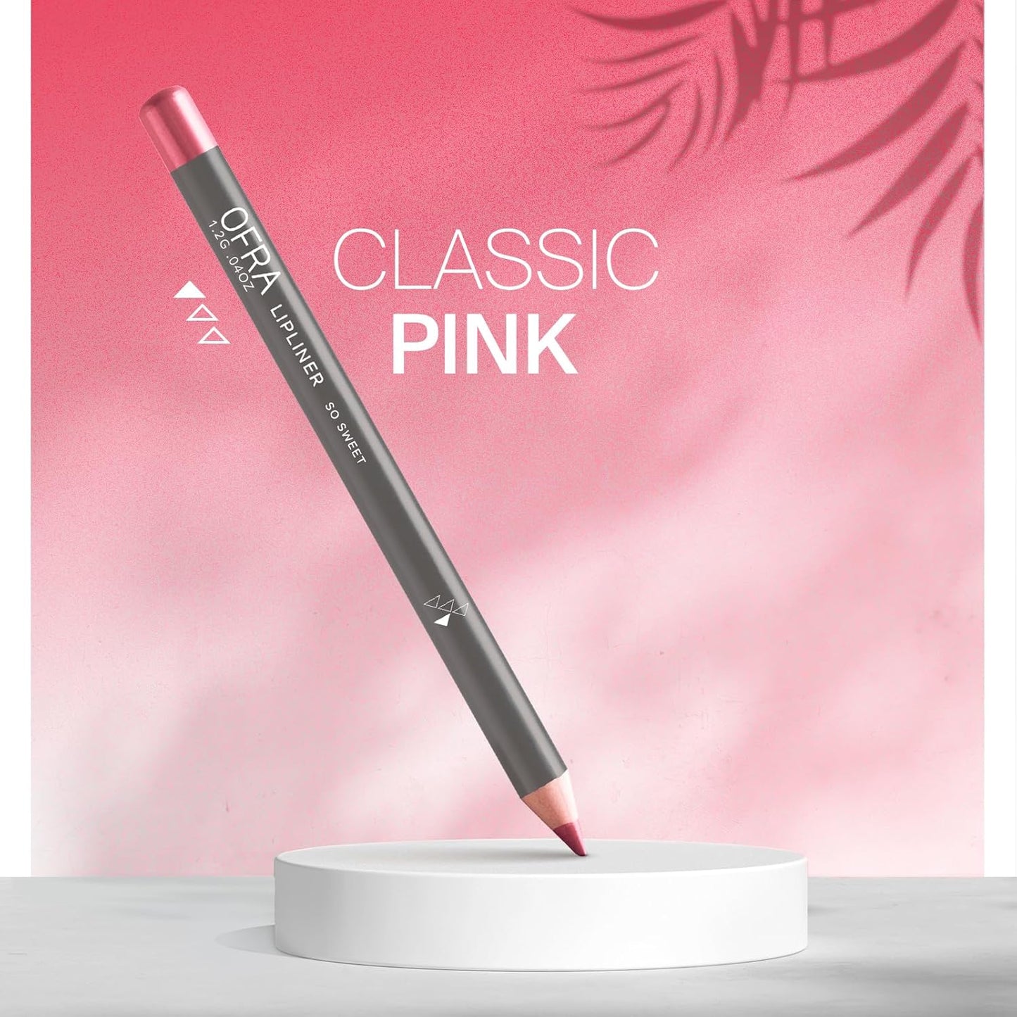 Ofra Lipliner Pencil - So Sweet | High-Pigment Lipliner for Defining & Shaping Lips | Long-Lasting Wear Lipliners | Glide-On Formula for All-Day Perfection | 0.04oz