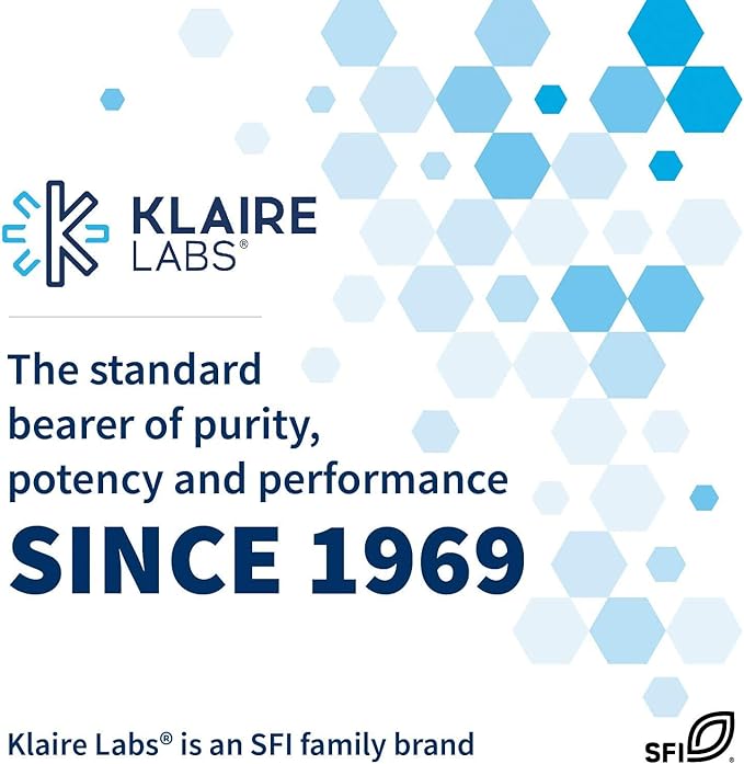 Klaire Labs Vitamin K2-50 Micrograms as Menaquinone-7 MK-7, No Soy, Gluten or Dairy (60 Capsules)