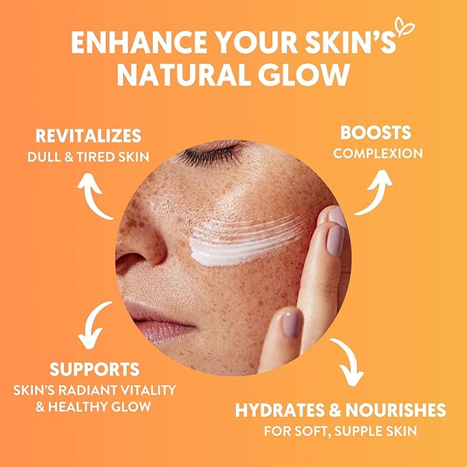 By Nature Vitamin C + Collagen Face Serum - Restore and Energize Tired Skin with Brightening Vitamin C, Plumping Collagen, Plus Texture Enhancing Turmeric - Premium Skin Care Serum for Face - 3fl. oz.