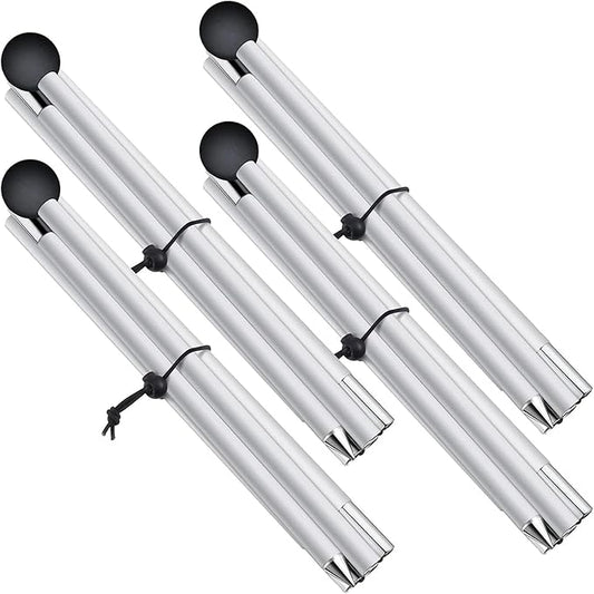 BOTINDO Tent Poles Replacement, Canopy for Beach Accessories 6.5 Feet Extra Poles for Camping, Hiking, Backpacking, Parties (2)