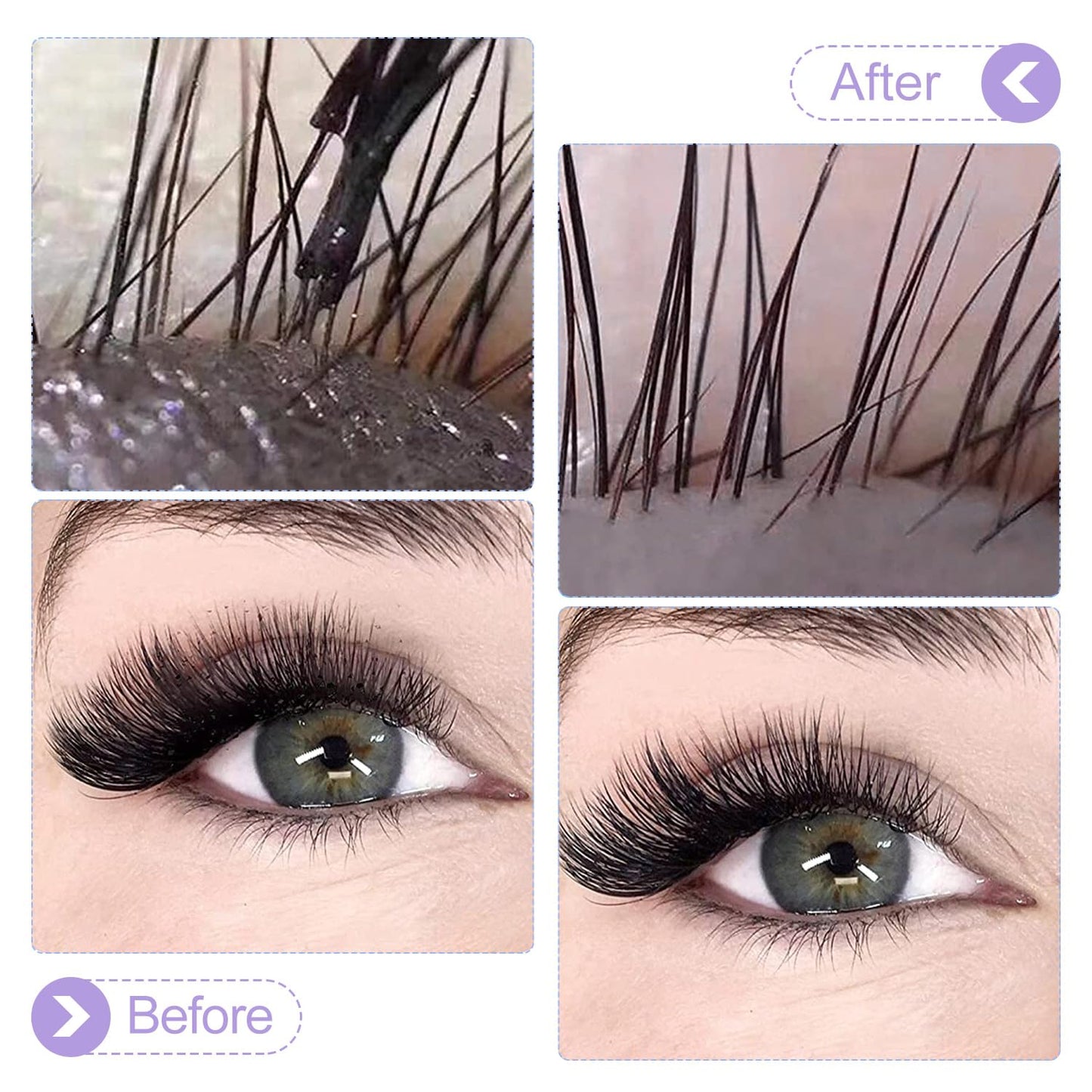 Eyelash Shampoo Concentrate 100ml Lash Extensions Cleanser Concentrate Ice-cream Foaming Shampoo Paraben & Sulfate Free Wash for Extensions Lashes with Salon Home Care-Makes 60ml Bottles