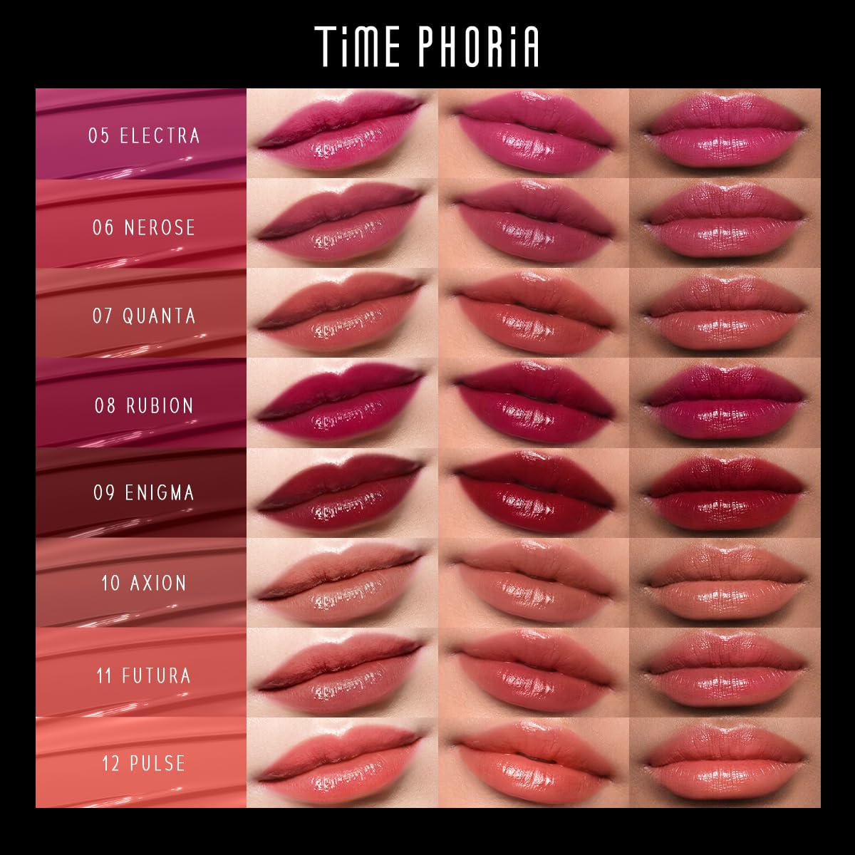STELLAR DUST LIP STAIN-Long Lasting, Waterproof and Transferproof Lip Tint, Glossy Finish Lip Gloss, Lightweight Lipstick, High Coverage, Vivid Color (08)